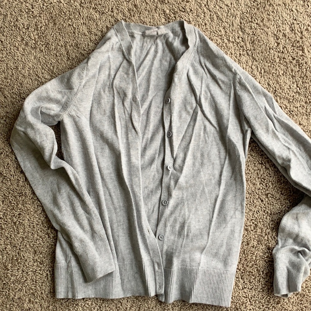 Gap button up sweater